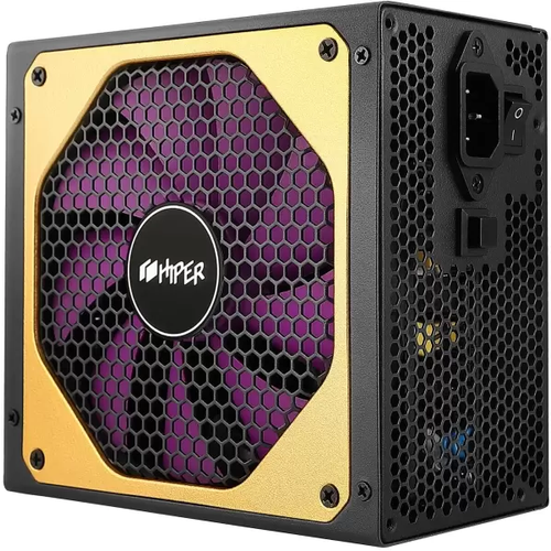 HIPER блок питания для ПК 1300 Ватт PSU HIPER HPG-1300FM 1300W Gold 14cm Fan 220V input Efficiency 93 Modular BlackBOX 1383200₽