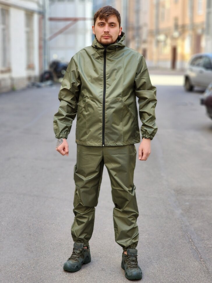 NoBrand Костюм халат Ливень хаки, 48-50/182-188