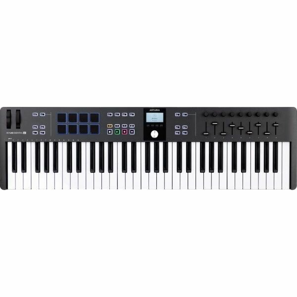 Arturia KeyLab Essential 61 mk3 black Миди клавиатура