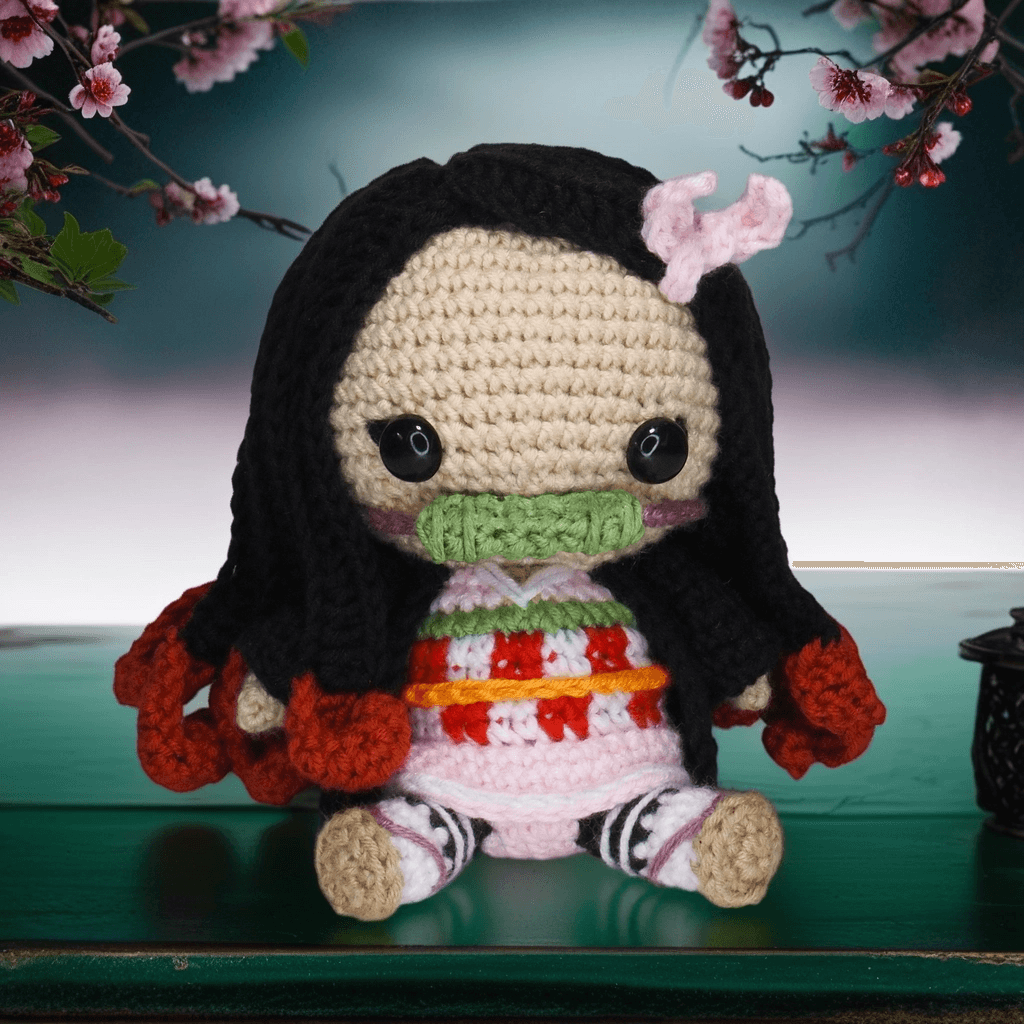 Набор для создания куклы "crochet internet" Незуко Истребитель демонов