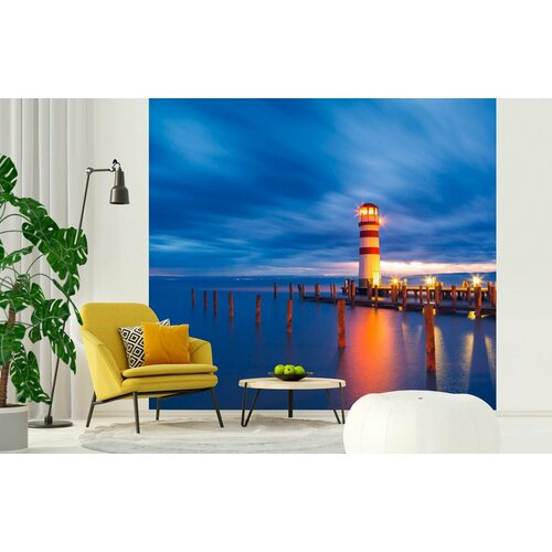 Фотообои на стену HARMONY Decor HD3-149 Свет маяка, 300 х 270 см, флизеиновые