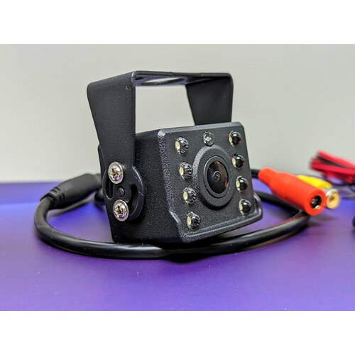 12-24В Инфракрасная камера заднего вида грузовая AHD 720P влагостойкая с RCA разъемом 12 и 24 Вольт Камера для грузовика фуры прицепа фургона 213800₽