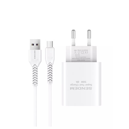 Зарядный блок с Micro-USB проводом OG12