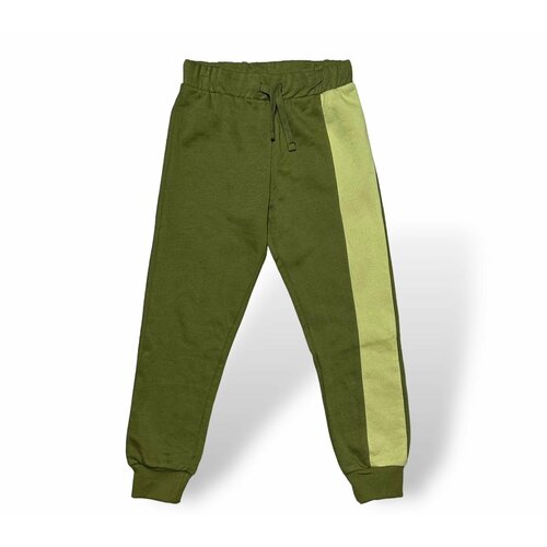 фото Брюки h&m, размер 134, зеленый