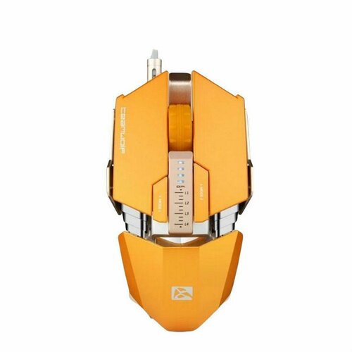 Компьютерная мышь USB Team Wolf Orange 7 кнопок 8200 dpi с игровым чипом A9800 185900₽