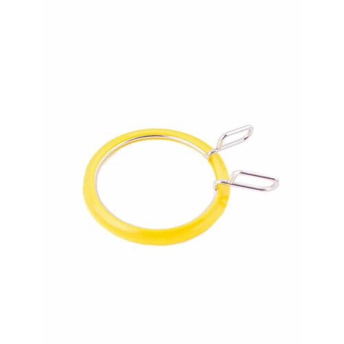 160-3/желтые Пяльцы пружинные для вышивания и штопки 