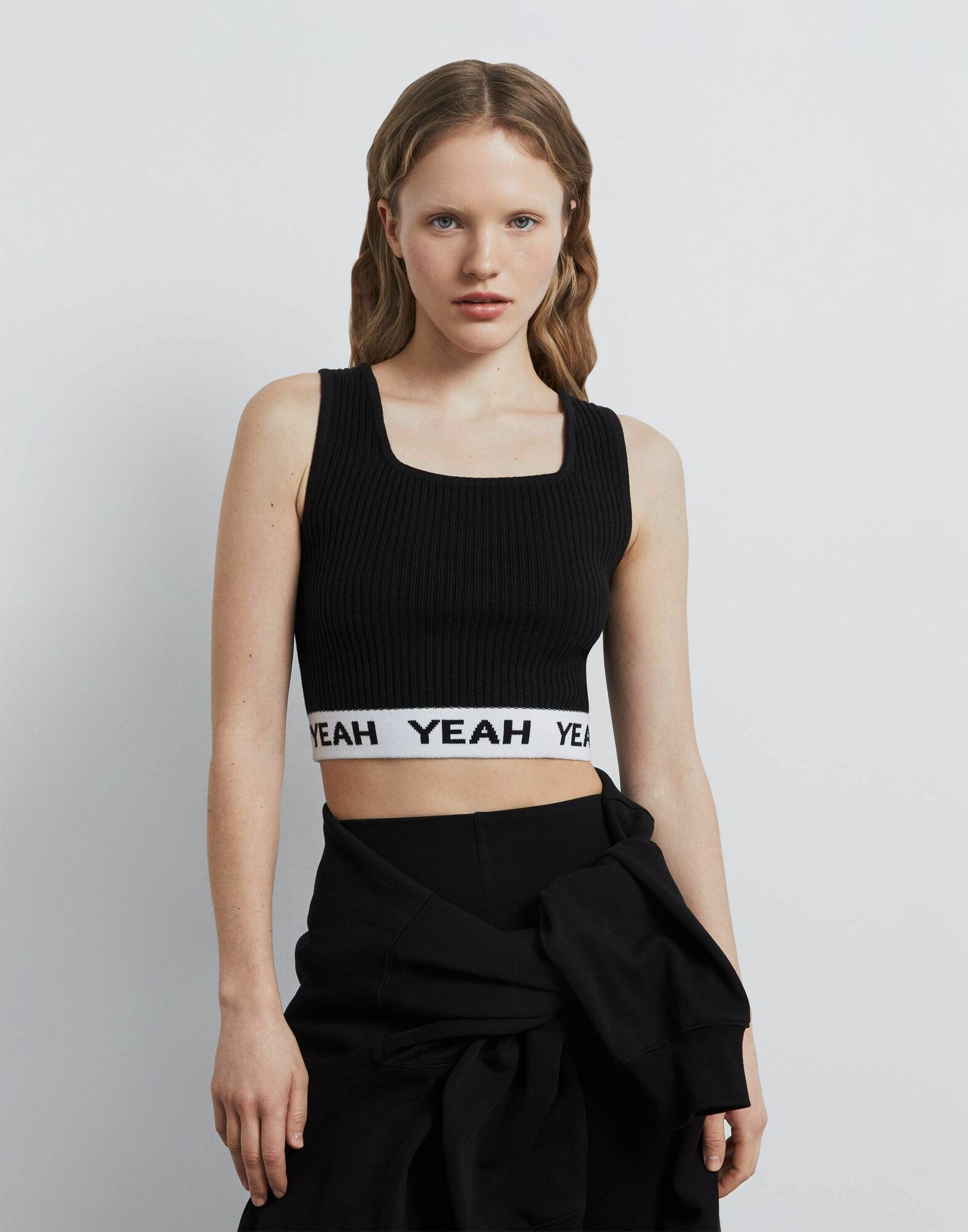 Топ Gloria Jeans, размер S (40-42), черный — фото 1