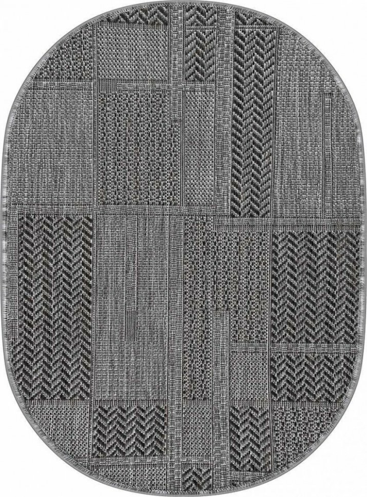 Безворсовый ковер SZ4344A2O OVAL 32 Циновка Тпе (1.6 х 2.3 м)