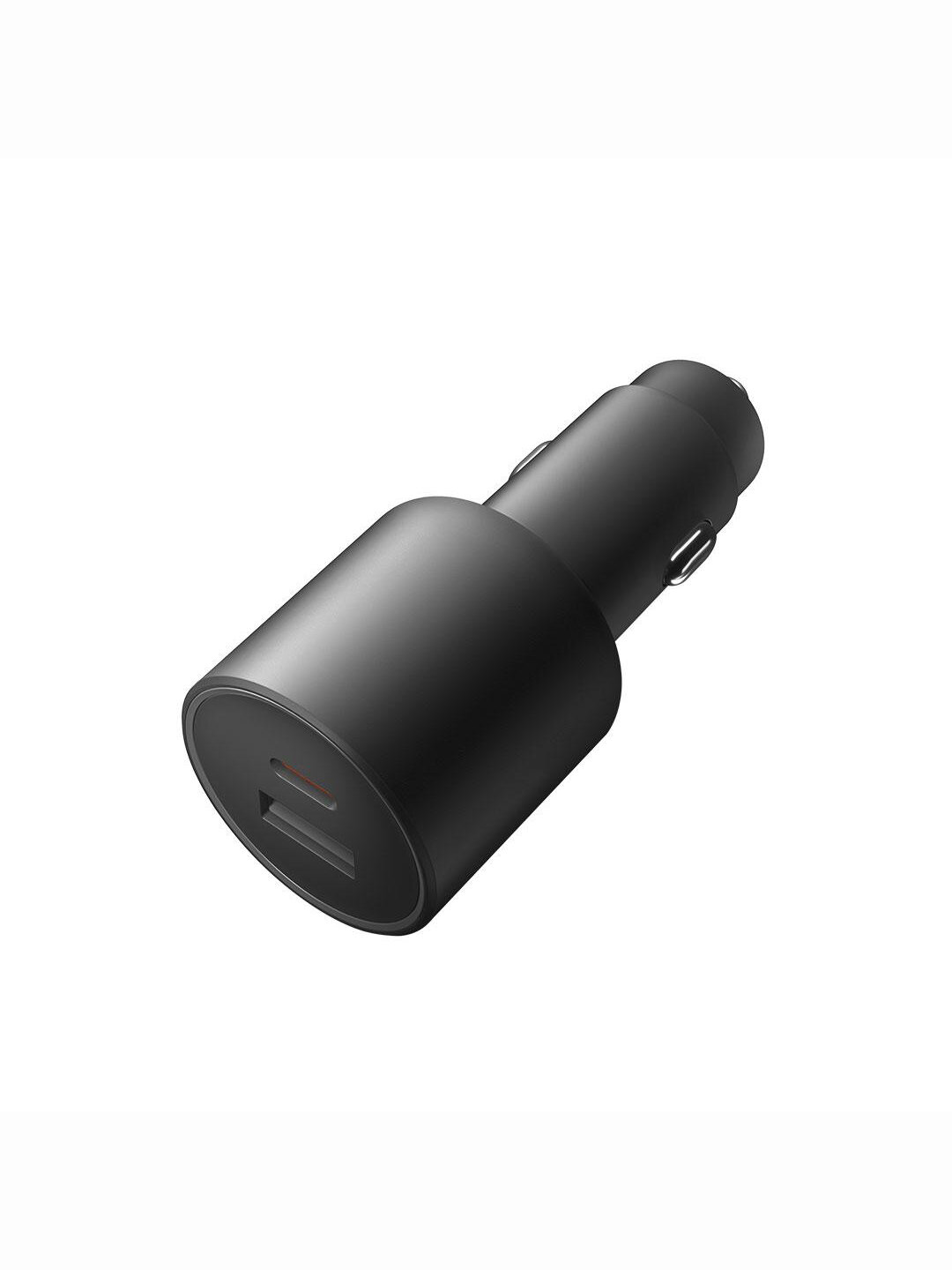 Картинки Автомобильное зарядное устройство с кабелем Xiaomi Dual-port Car Charger 1A1C 100W With Cable Type-C (MDY-16-ER)