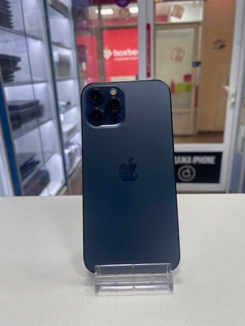 Смартфон Apple iPhone 12 Pro Max 256 ГБ, nano SIM+eSIM, тихоокеанский синий