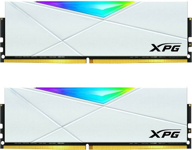 Модуль памяти 32Gb DDR4 3200MHz ADATA XPG Spectrix D50 RGB (2x16Gb KIT) (AX4U320016G16A-DW50)