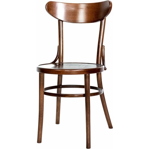 Комплект стульев венских деревянных для кухни со спинкой Милем светлый орех, 2 шт.