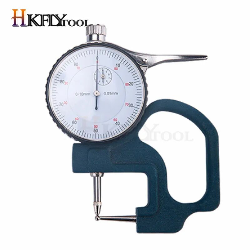 Цифровой толщиномер HKFLYTOOL HK123 0-20 мм, 0-10mm tube