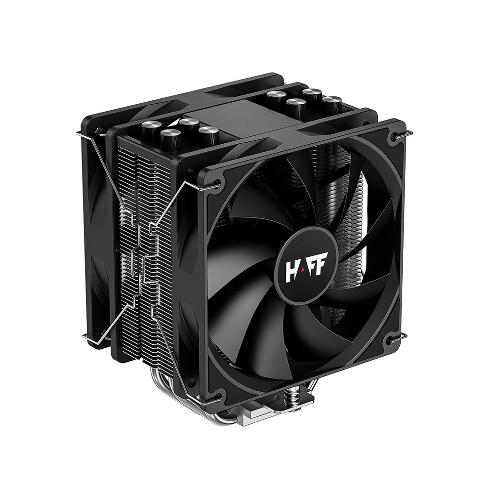 Вентилятор для процессора ID-COOLING SE-214-XT HAFF ECO (Soc 1851/1700/1200/115X/AM5/AM4, 120mm, 1800rpm, 35.2 дБ, 200W, PWM 4-pin, Al) — фото 1