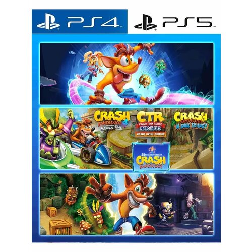 Игра Crash Bandicoot - Crashiversary Bundle ps4 ps5 1750₽