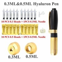 Инъекционный пистолет 2-в-1 с гиалуроновой кислотой, 0, 3 мл и 0, 5 мл, Hyaluron Pen KIT2