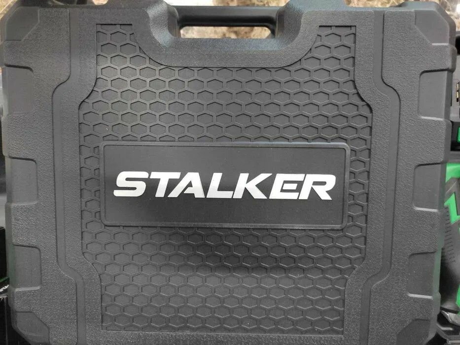 Изображение Набор аккумуляторного инструмента STALKER Kit 3 инструмента: дрель -шуруповерт, перфоратор, УШМ, кейс, З/У и аккумуляторы