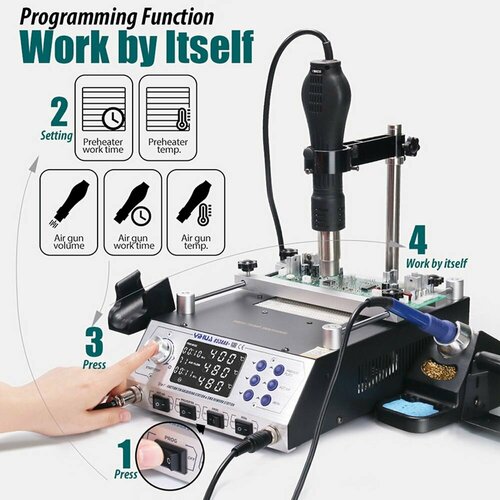 YIHUA 948-II паяльная станция, 220VEU