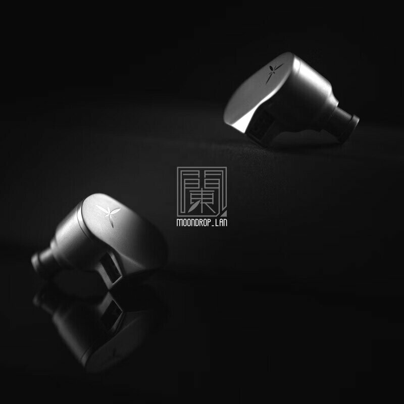 Moondrop，lan, hi fi, наушники-вкладыши, разъем 3,5 мм, без микрофона, серебристый