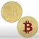 Сувенирная монета Биткойн Bitcoin GOLD RUBY