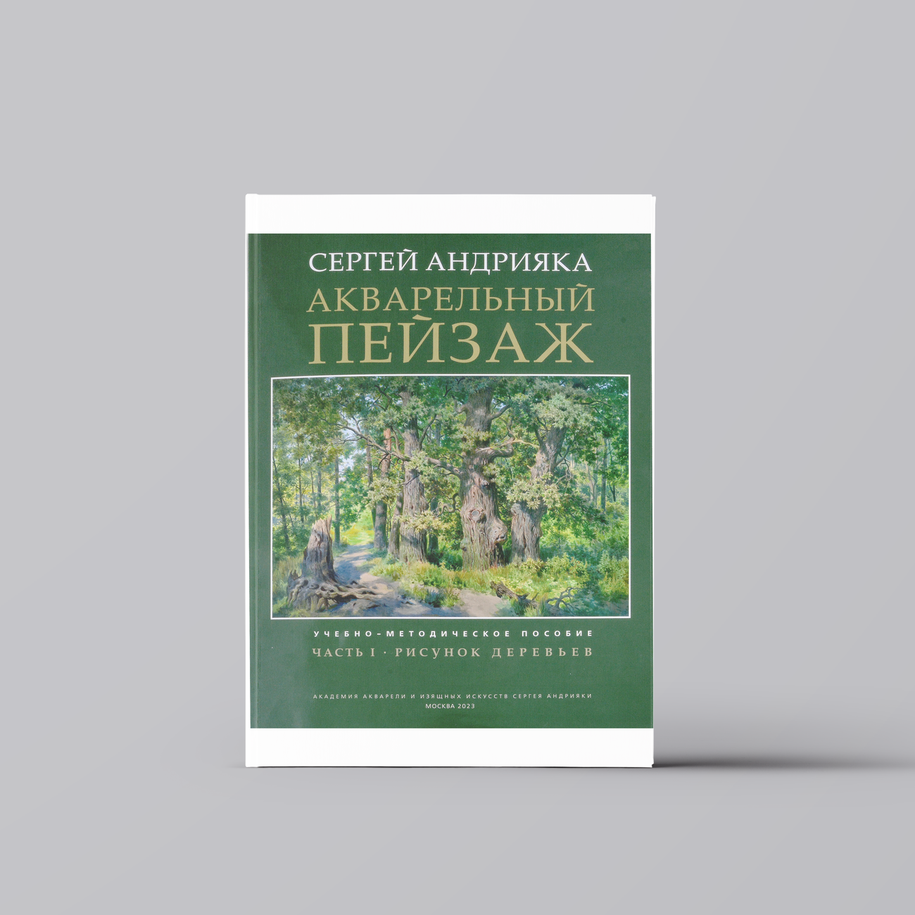 Акварельный пейзаж. Часть 1. Рисунок деревьев. Учебно-методическое пособие | Сергей Андрияка
