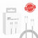Кабель для iPhone 15/16/17 Type-C to Type-C быстрая зарядка 60W