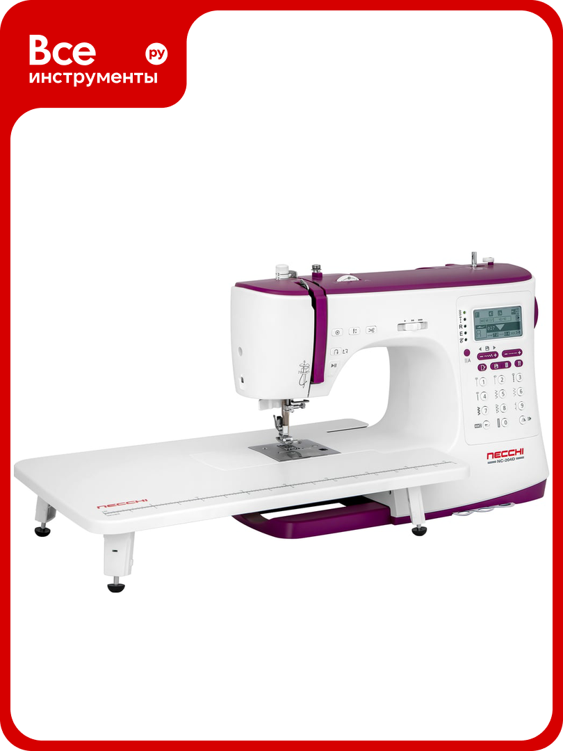 Компьютерная швейная машина NECCHI NC-204D