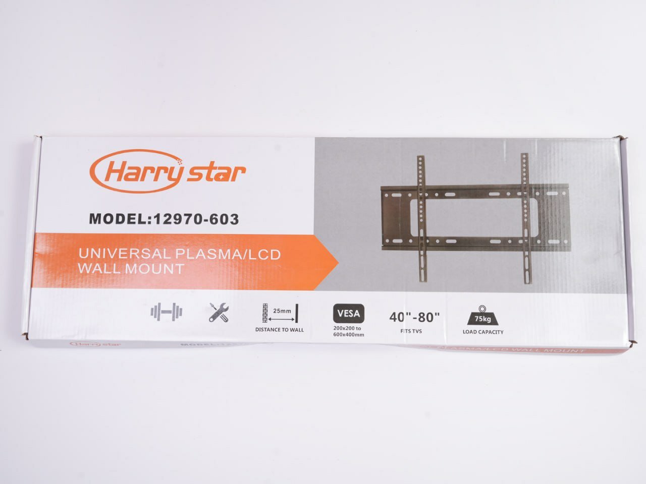 Кронштейн для телевизора, фиксированный, настенный 26"- 55" диагональ телевизора — фото 1