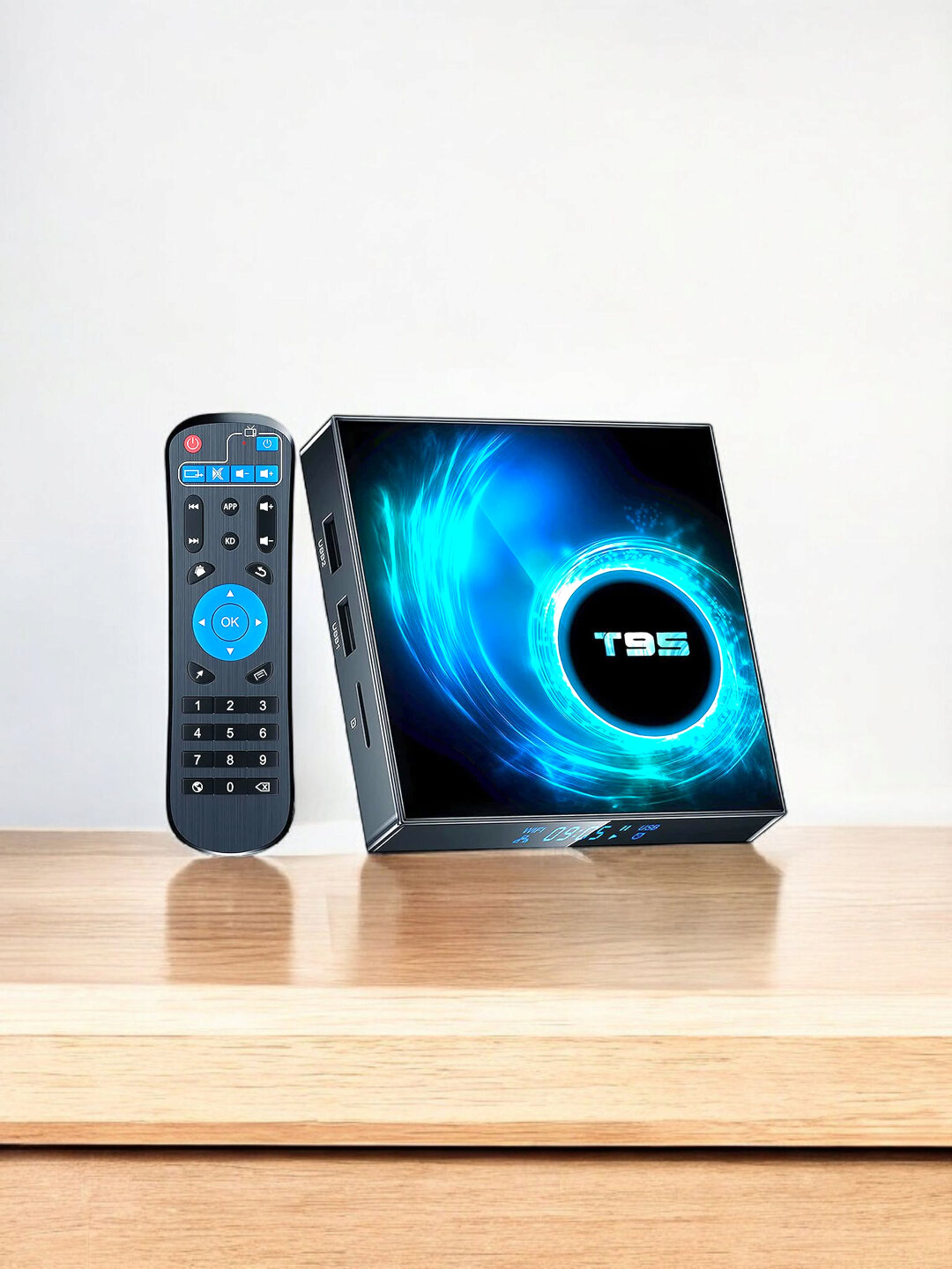 Смарт ТВ приставка 4K T95, 4/32Гб,4/128Гб, Android 10 - 4/32 Гб