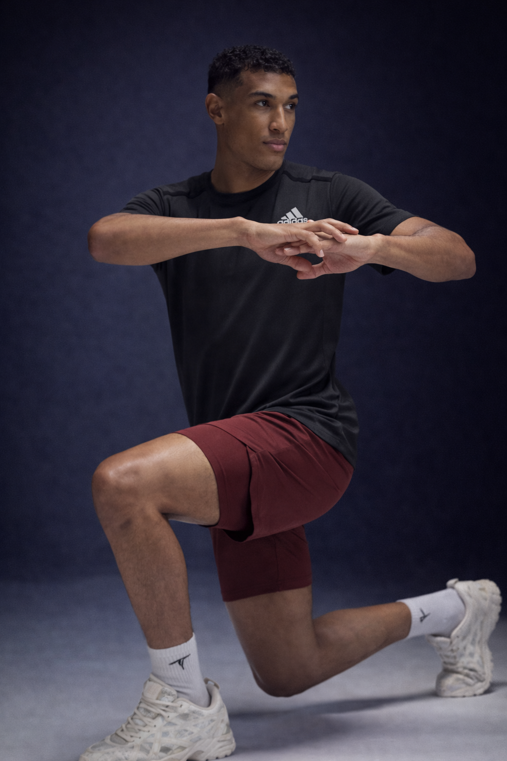 Футболка спортивная adidas, 1 шт., размер s, black — фото 1