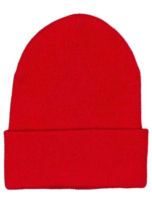 Шапка Baon, демисезон/зима, вязаная, размер 56, красный