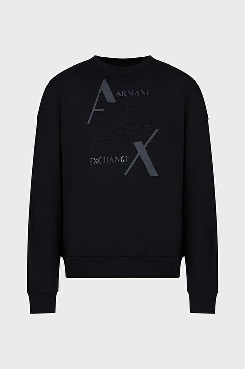 Свитшот Armani Exchange 6RZMAM ZJ9KZ, размер S, черный