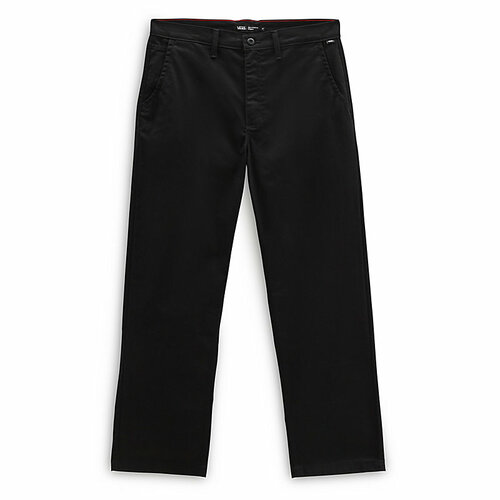 Брюки чинос VANS Authentic Chino Loose Trousers, размер 32, черный брюки чинос vans размер 32 черный