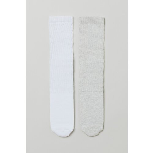 фото Женские носки h&m, размер 36/38, белый, серый