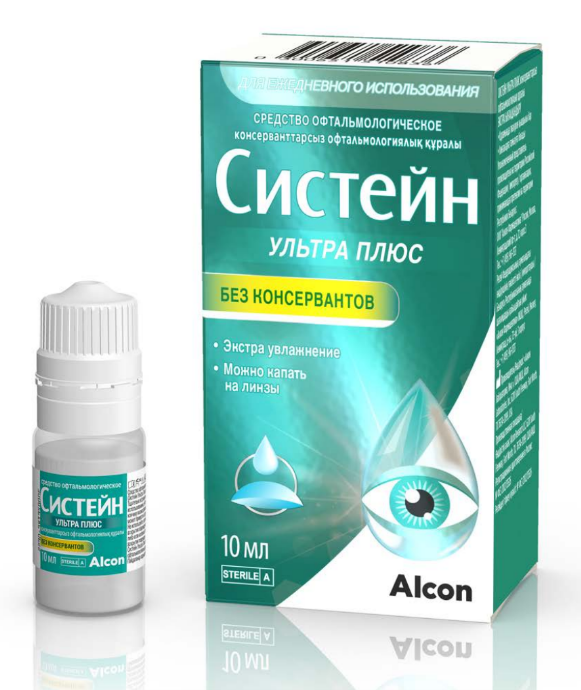 Систейн ультра плюс без консервантов, 10 мл, 24 г