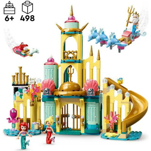 Конструктор LEGO Disney Princess 43207 Подводный дворец Ариэль lego® disney 41145 ариэль и волшебное заклинание