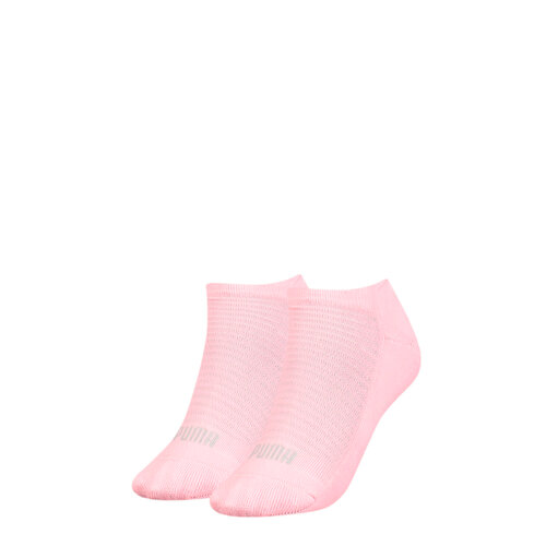 Носки PUMA Women's Sneaker Trainer Socks 2 Pack, размер 35-38, розовый, 2 пары