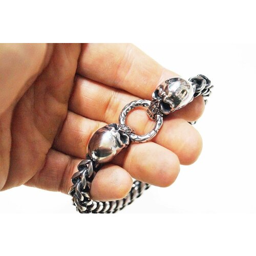 фото Браслет, серебряный, серый нет бренда