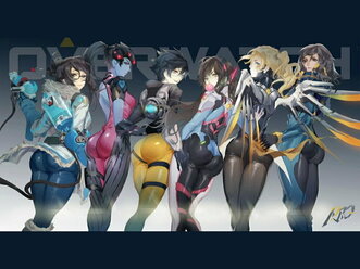 Плакат, постер на бумаге Overwatch/Овервотч/игровые/игра/компьютерные герои персонажи. Размер 21 х 30 см