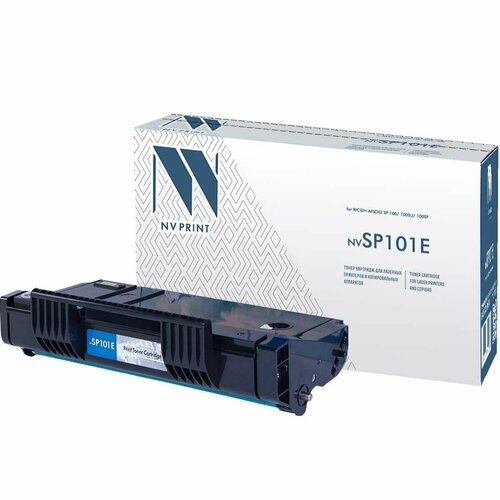 Тонер-картридж NV Print SP101E / SP101 / 101E для лазерных картриджей Ricoh Aficio SP 100 / 100SU / 100SF / совместимый картридж nv print sp101e 2000стр черный