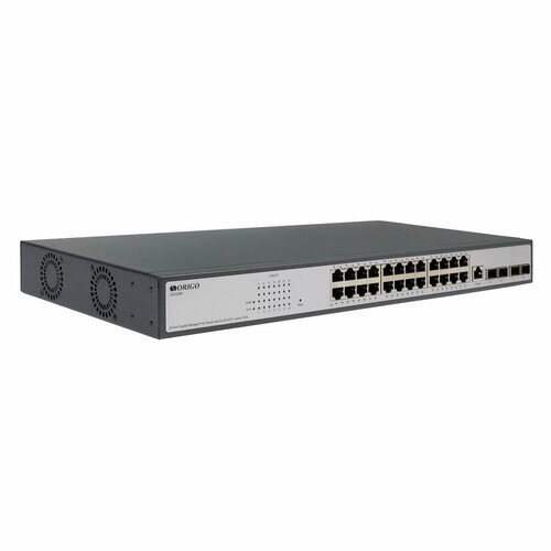 OS3228P380WA1A Управляемый L3 PoE-коммутатор 24x1000Base-T PoE 4x10G SFP PoE-бюджет 370 Вт 3911700₽