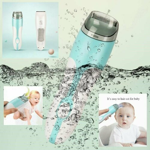 Машинка для стрижки волос детская вакуумная водонепроницаемая Триммер для волос 263900₽