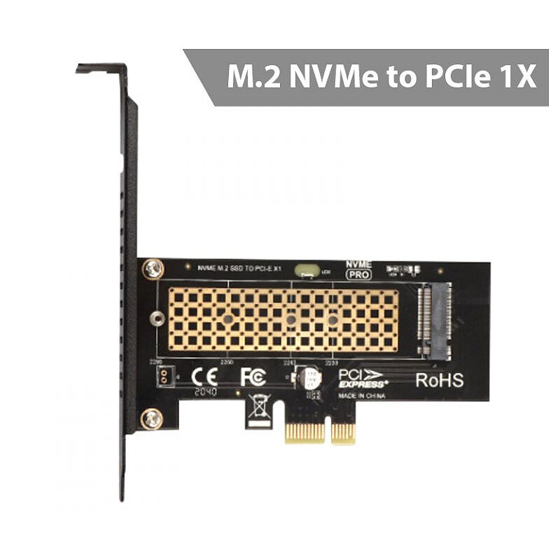 Адаптер PCI-E для SSD M2 Orient C302E