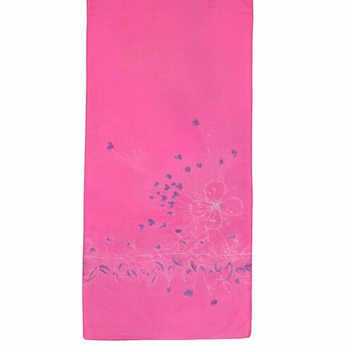 фото Шарф roby foulards,160х40 см, розовый