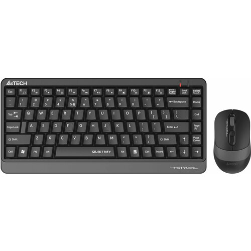 клавиатура мышь logitech combo mk470 клав белый серый мышь белый usb беспроводная slim Клавиатура + мышь A4Tech Fstyler FGS1110Q клав: черный/серый мышь: черный/серый USB беспроводная Multimedia