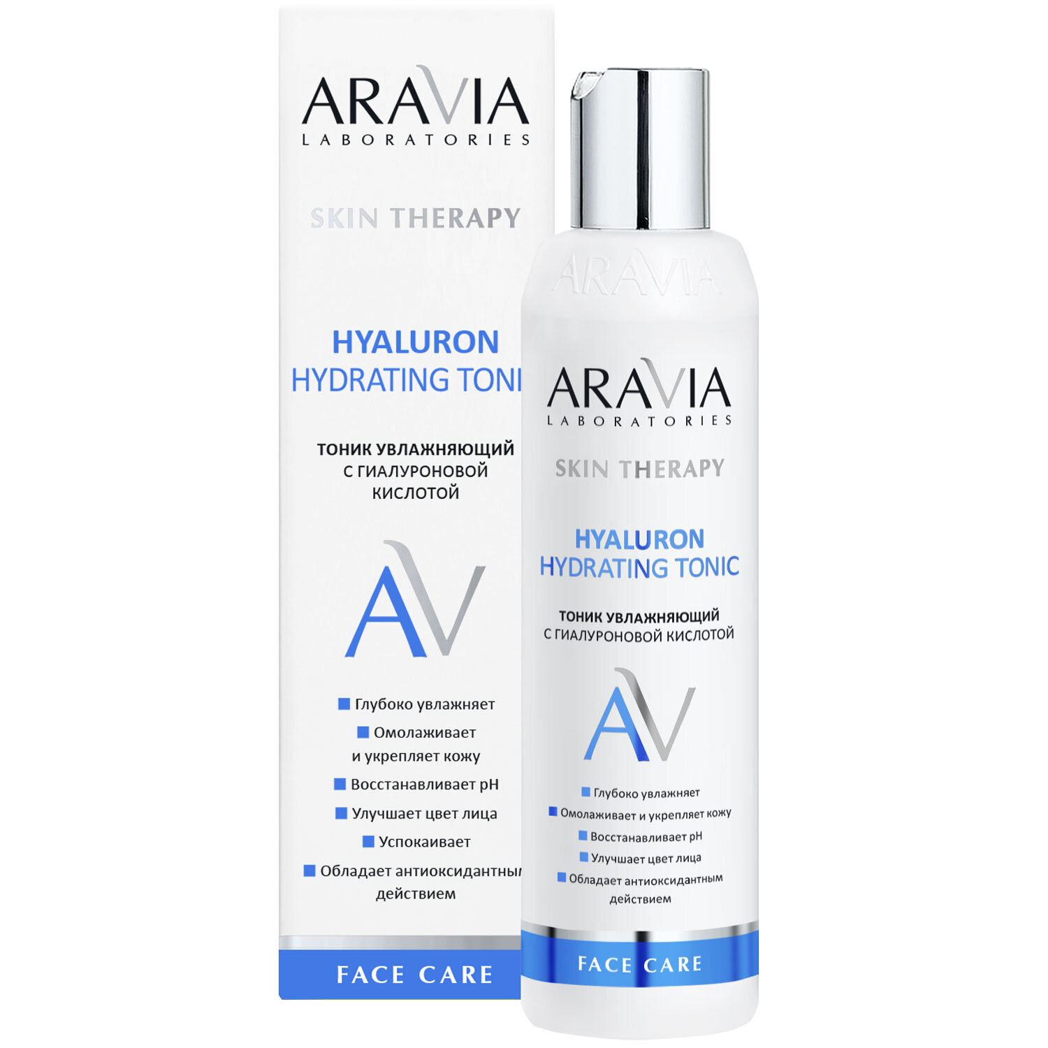 ARAVIA LABORATORIES Тоник увлажняющий с гиалуроновой кислотой Hyaluron Hydrating Tonic, 200 мл