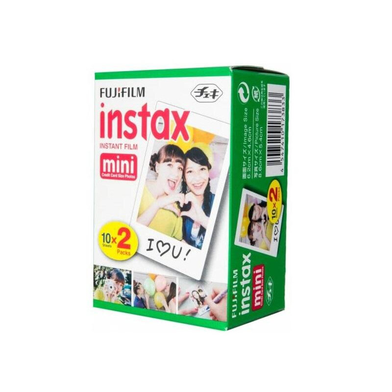 Картридж Fujifilm Colorfilm Instax Mini Glossy, 20 листов для камер Mini