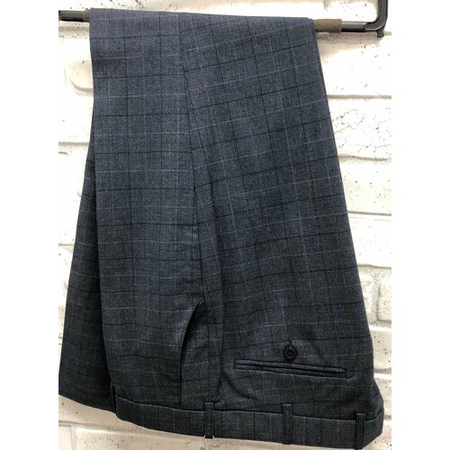 Брюки  , размер 176/52, серый