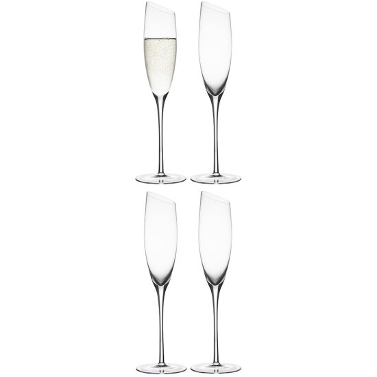Набор бокалов Liberty Jones для шампанского Geir, 190 мл, 4 шт. (PS_LJ_GR_CPGLS190_4)