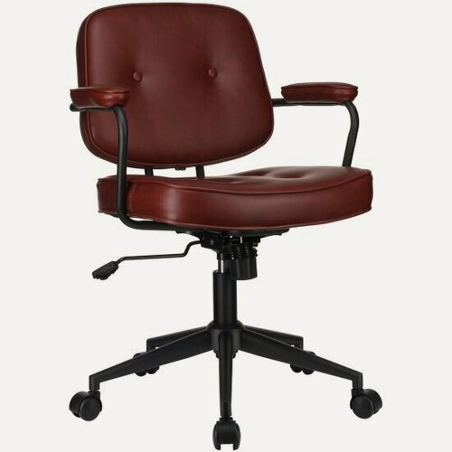 Изображение товара Кресло руководителя Riva Design CHESTER W-221 Бургунди (LFP3-05) экокожа 60*65*82-104